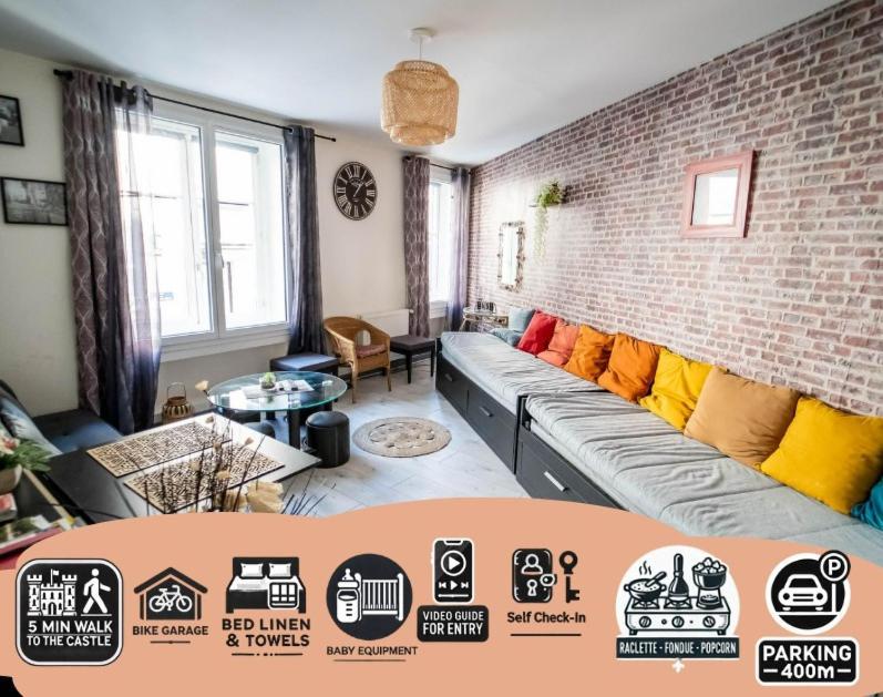 Le Repaire De Blois Hypercentre A 5 Min Chateau Экстерьер фото