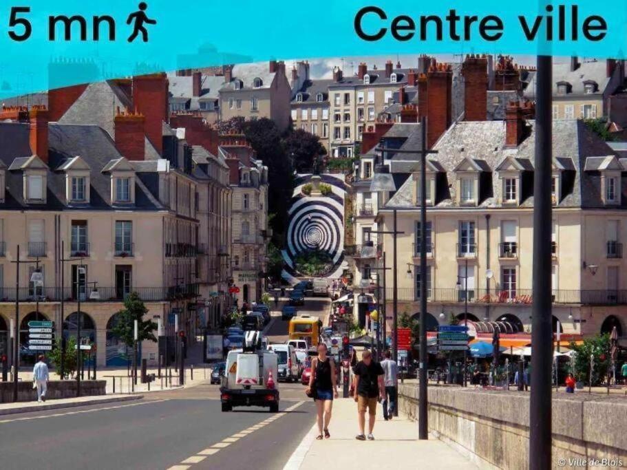 Le Repaire De Blois Hypercentre A 5 Min Chateau Экстерьер фото
